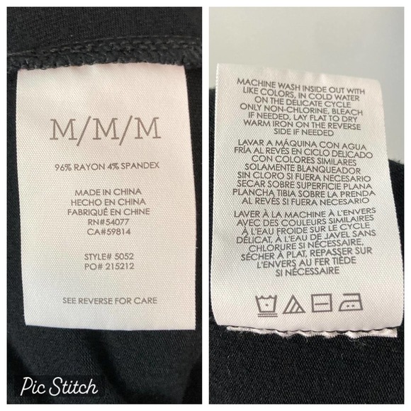 CABI Runaround Draped High Low Maxi Jersey Skirt Size M Black Style 5052 Ruching - Picture 8 of 12